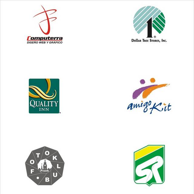 绿色企业时尚logo标志