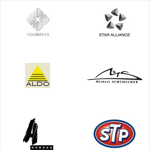 企业简约字母logo