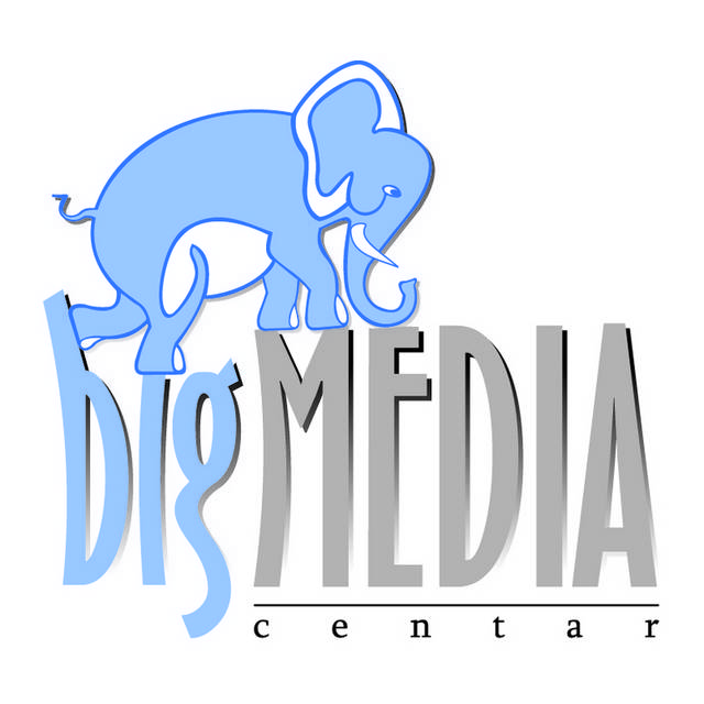 卡通小象字体logo