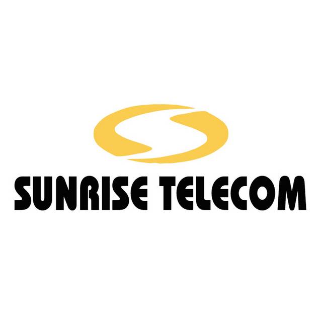 黄色电信logo