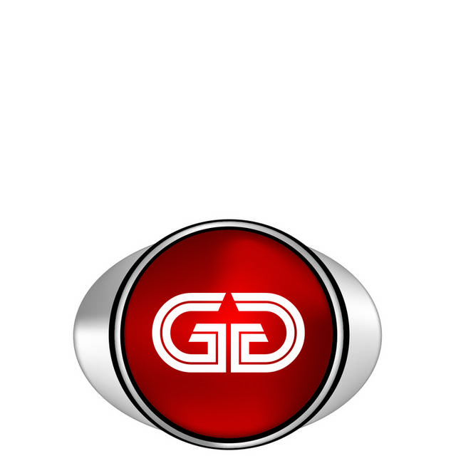 红色按钮LOGO图标