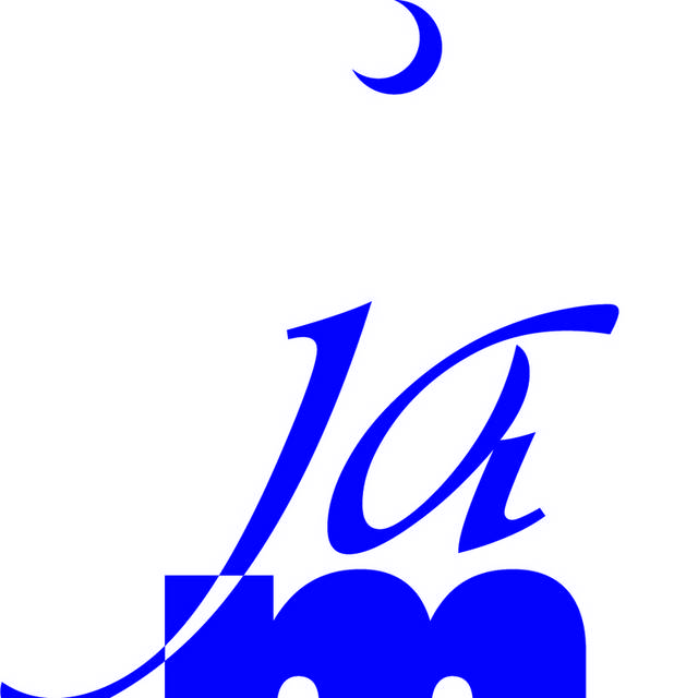 蓝色艺术字体LOGO图标