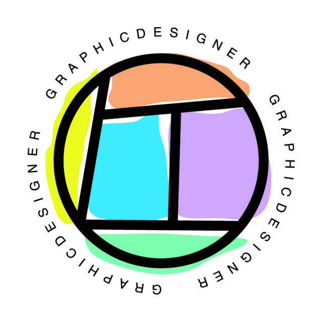 彩色圆球logo设计图标