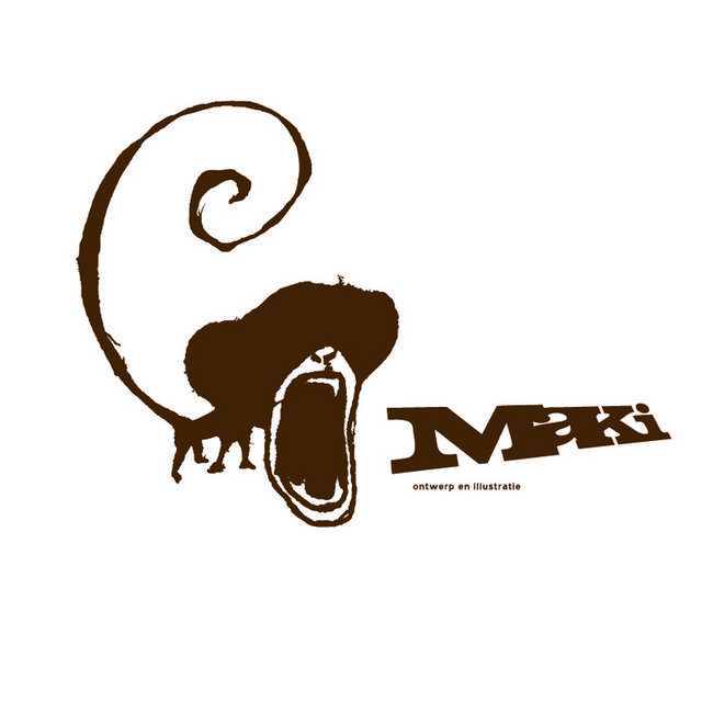 卡通猴子logo设计图标