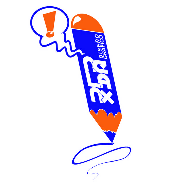 卡通铅笔logo设计图标