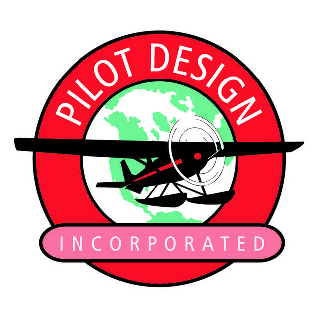 卡通飞机logo设计图标