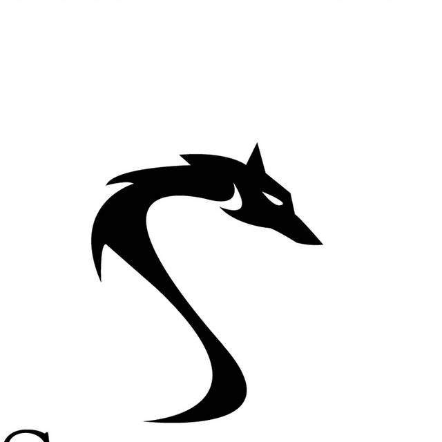 手绘狐狸logo设计图标
