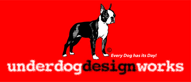 卡通狗狗logo设计图标