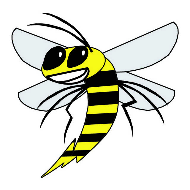 卡通蜜蜂logo设计图标