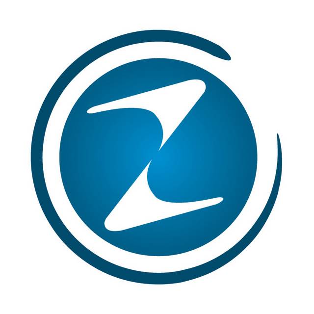 蓝色企业logo图标设计矢量