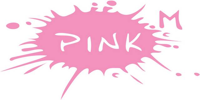 粉色logo矢量图标设计