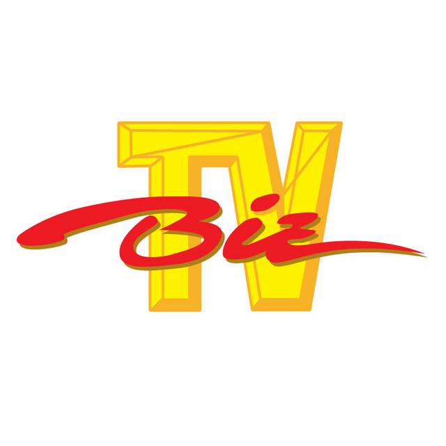 黄色字母TV图标设计
