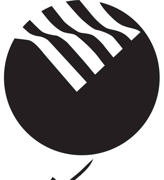 黑白相间logo