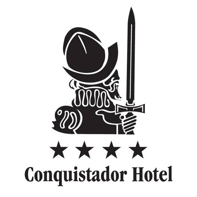 黑色骑士酒店标志