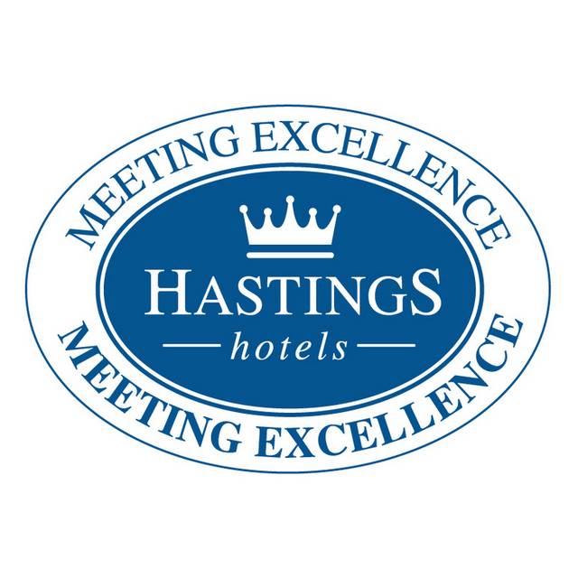 蓝色酒店logo元素