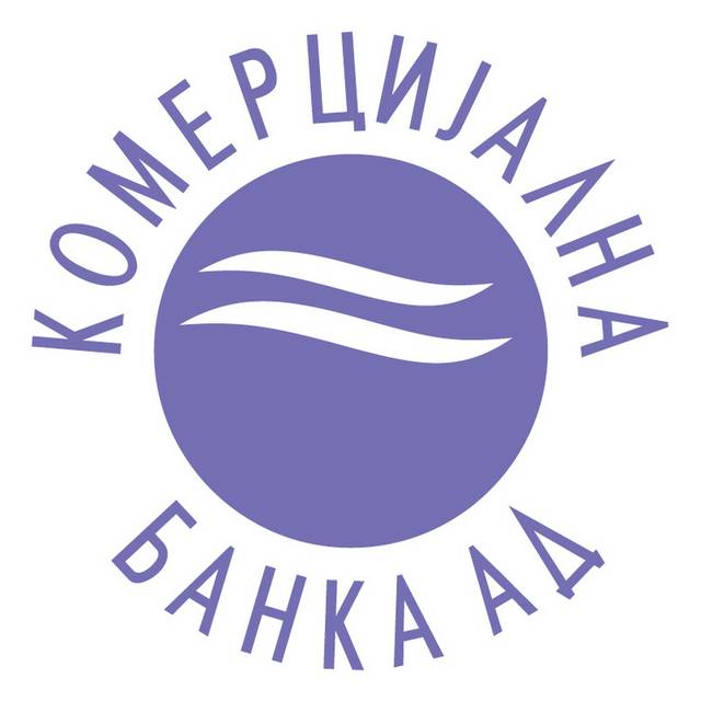 紫色圆文字环绕组合logo