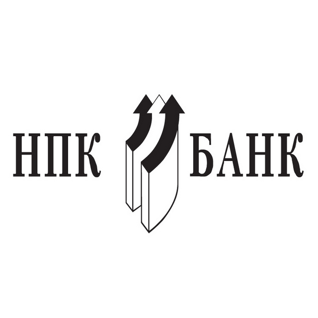 黑色上升银行logo