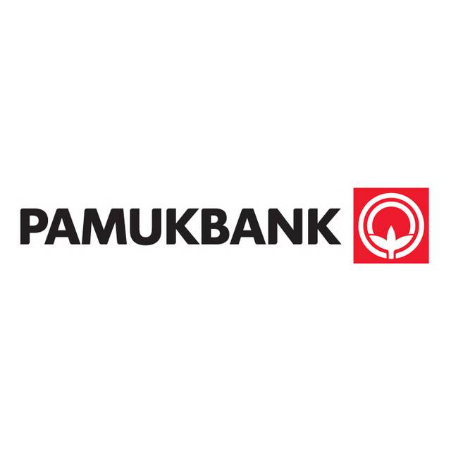 红色国外字母组合银行logo