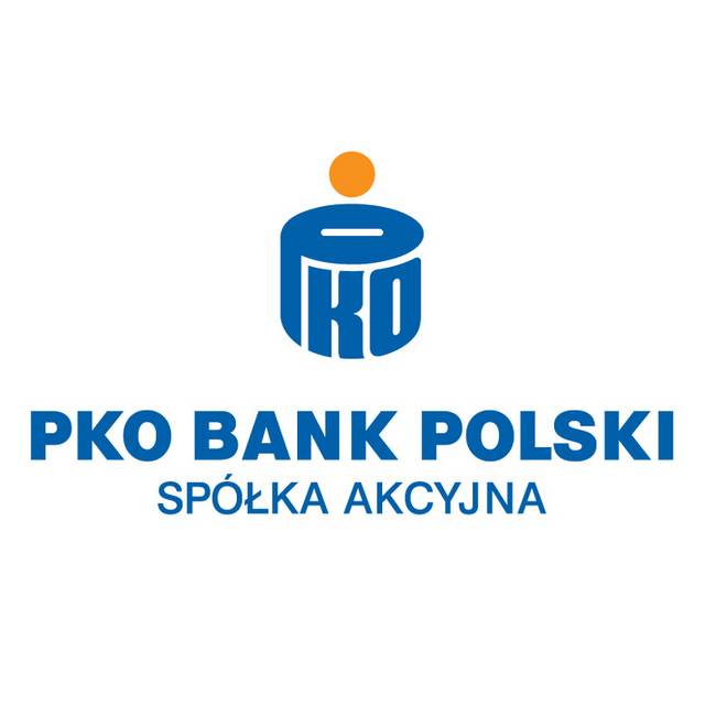 蓝色国外字母组合银行logo