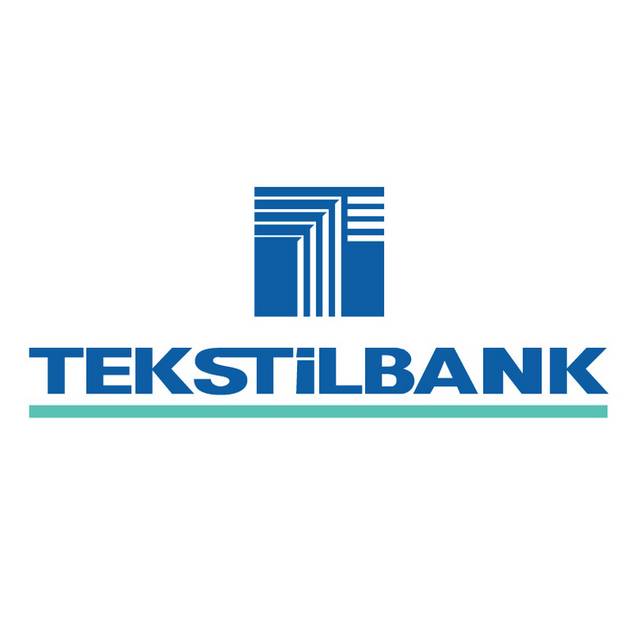 蓝色线条银行logo