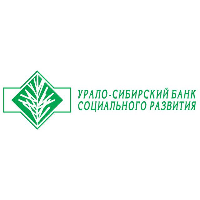绿色图形图文组合logo