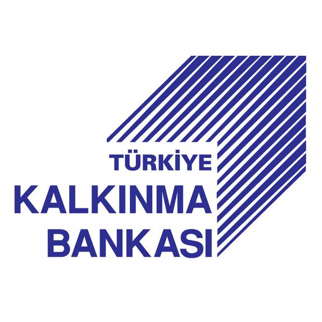 蓝色线条组合银行logo