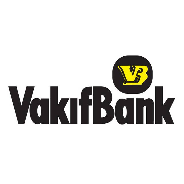 黄黑字母银行logo