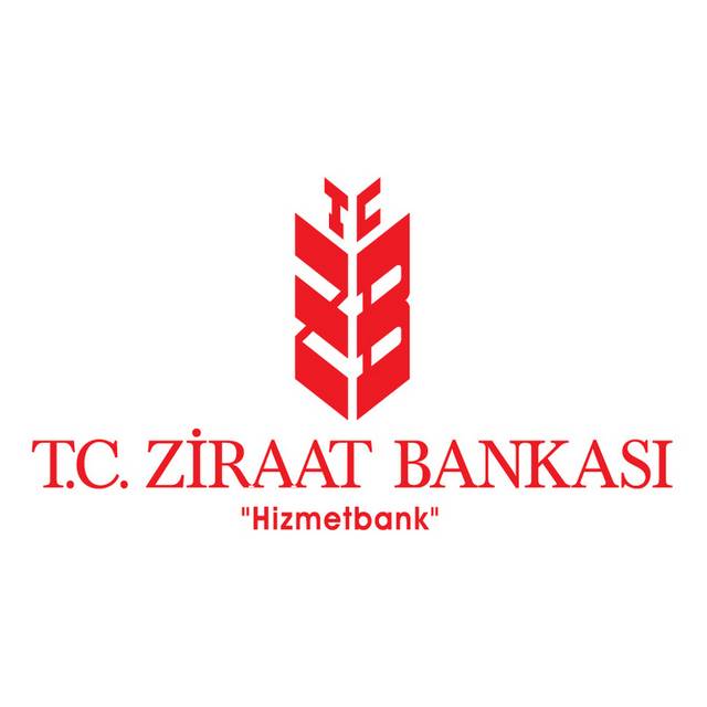 红色图文银行logo