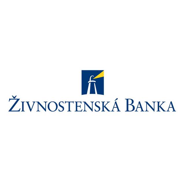蓝色字母组合银行logo