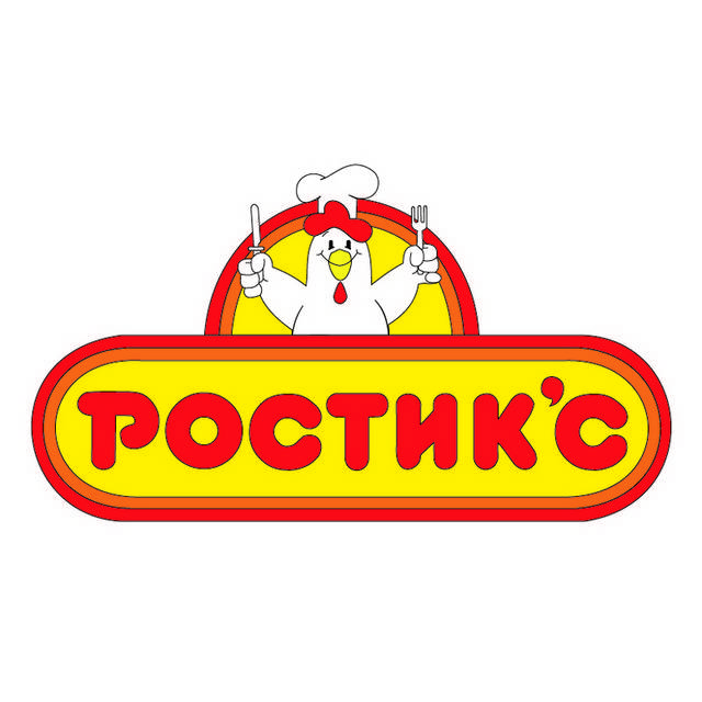 红色卡通鸡logo图标
