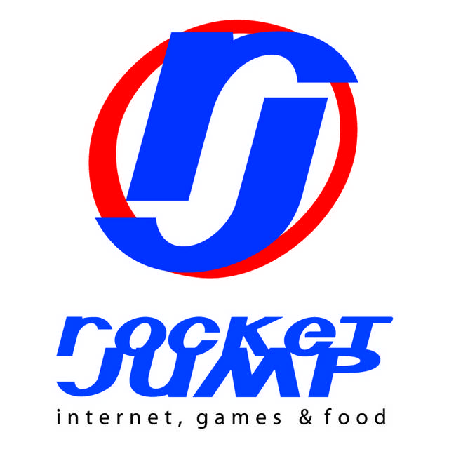 蓝色活力艺术字母logo图标