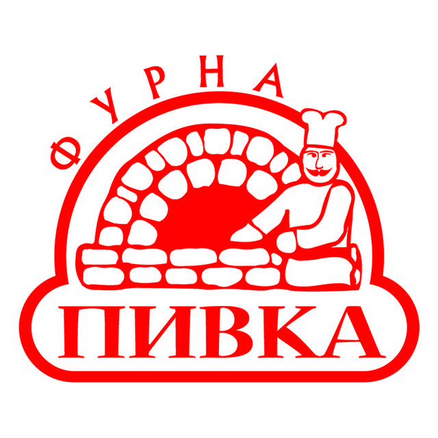 红色烘焙logo设计