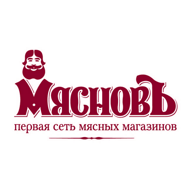 红色餐饮时尚字母logo设计