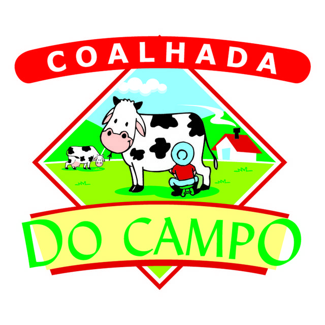卡通奶牛logo设计素材