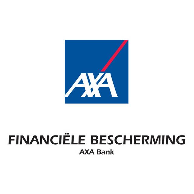 蓝色AXA字母logo