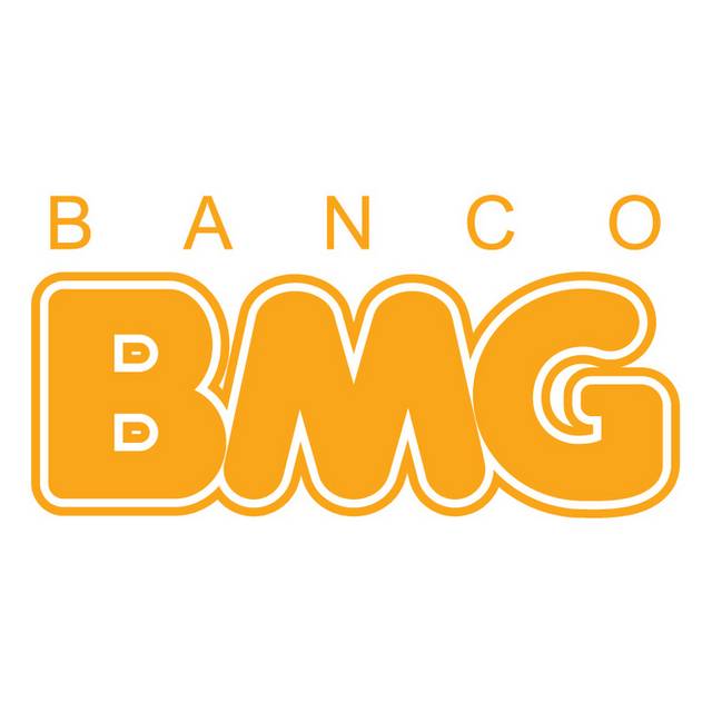 黄色BMG字母logo