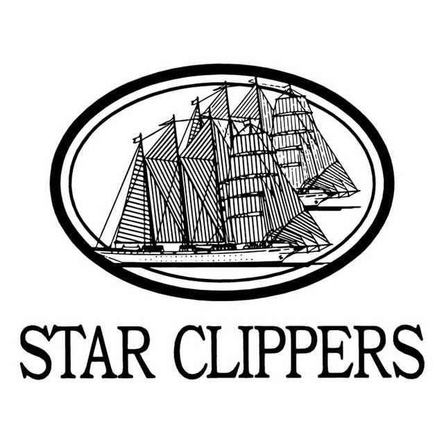 线性帆船logo创意素材