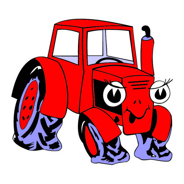 红色小车logo设计素材
