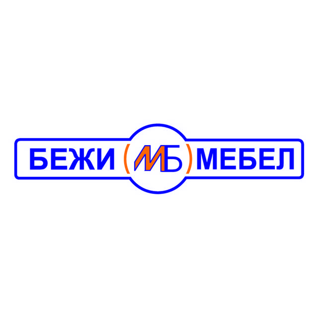 蓝色字母标识logo设计素材1