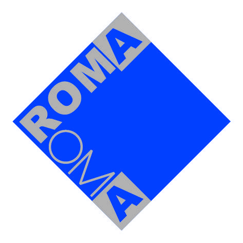 蓝色英字商务标志logo