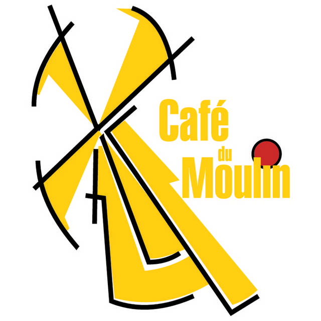 黄色风车组合logo