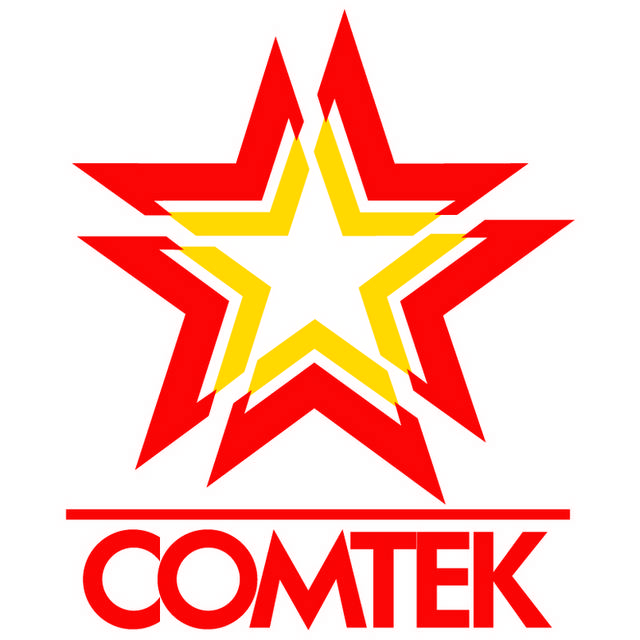 红黄色五角星logo
