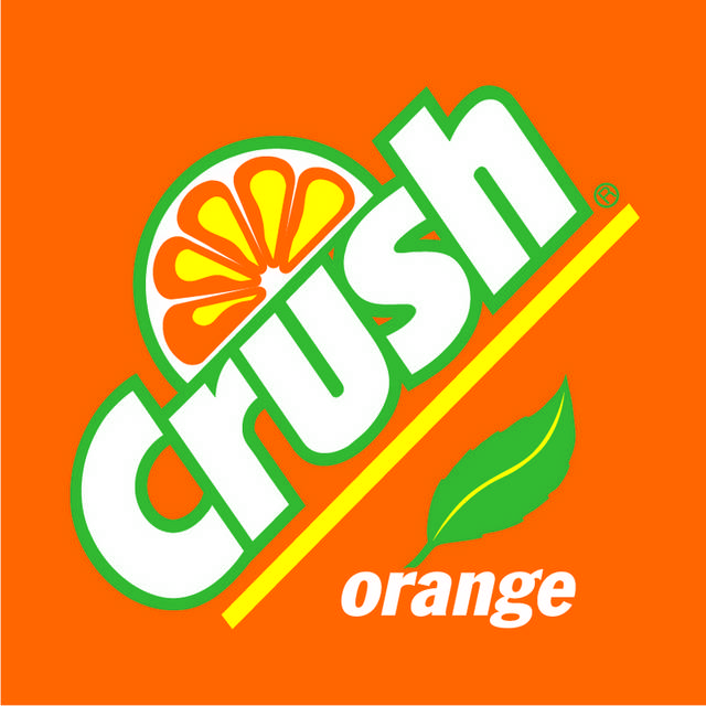 橙色果粒橙logo