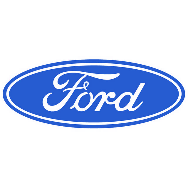 蓝色福特图标logo