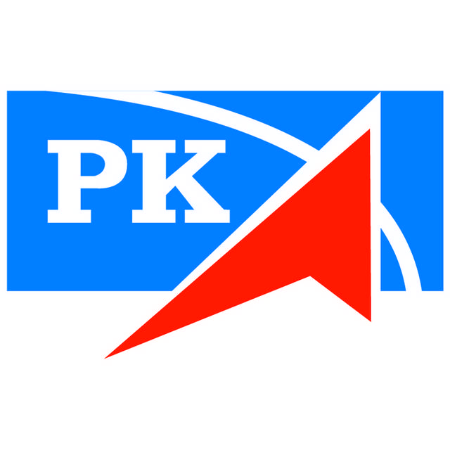 蓝色PK设计logo