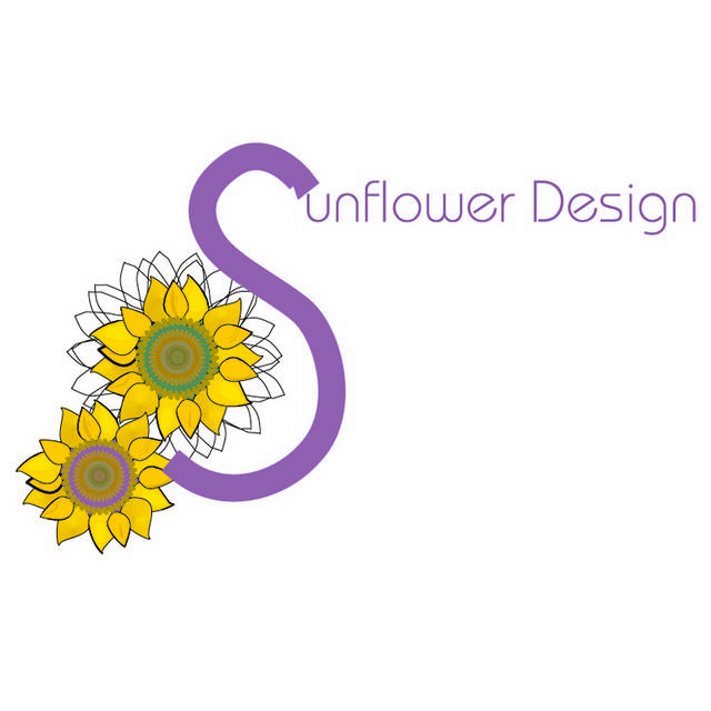 黄色菊花标识logo