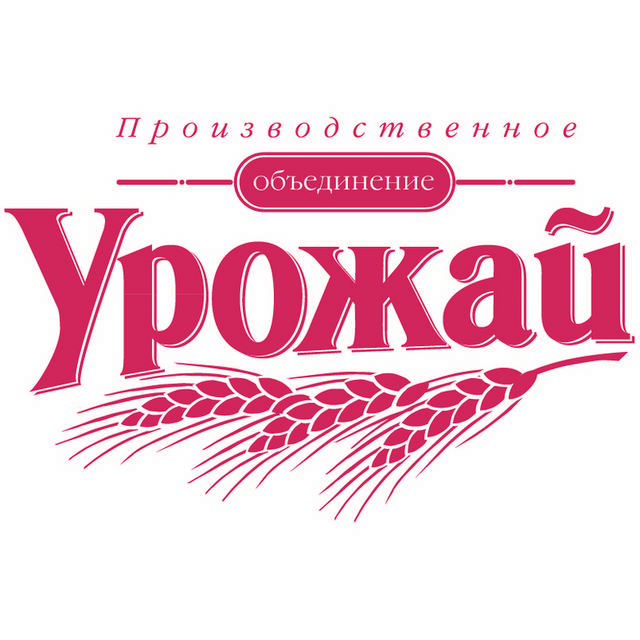 红色麦穗简约logo