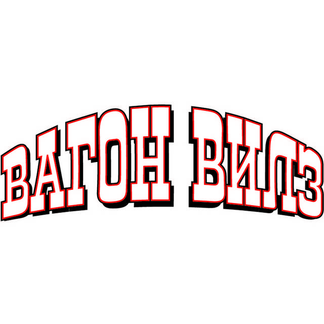 黑红设计弧线字母logo
