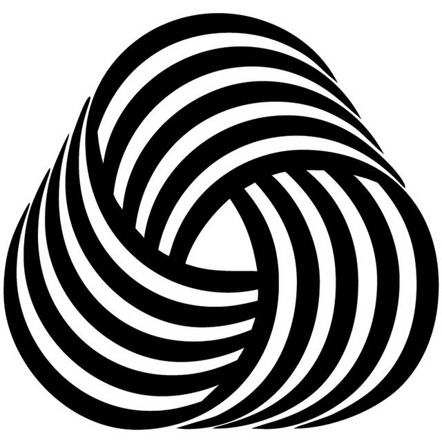 黑白三环logo