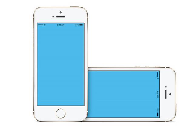 高清苹果se手机psd